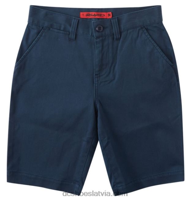 N008N519 zēnu strādnieku atvieglinātas formas čino šorti jūras žakete DC Shoes
