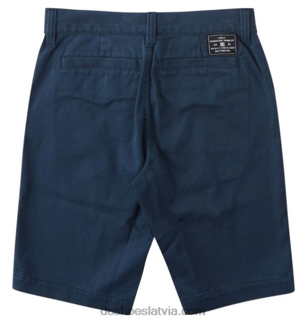 N008N519 zēnu strādnieku atvieglinātas formas čino šorti jūras žakete DC Shoes