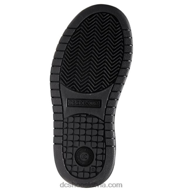 N008N535 bērnu laukuma grafiķa apavi melns/liesmas DC Shoes