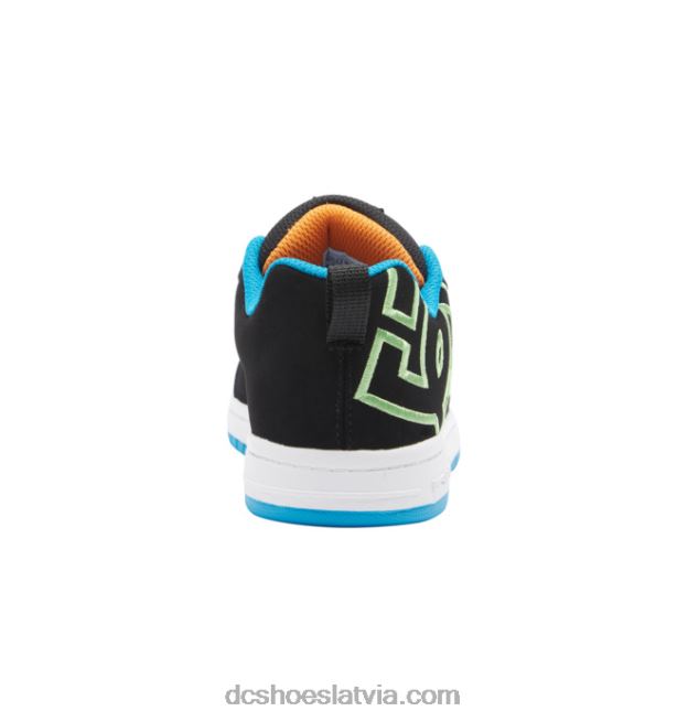 N008N550 bērnu laukuma grafiķa apavi melns/balts/zaļš DC Shoes