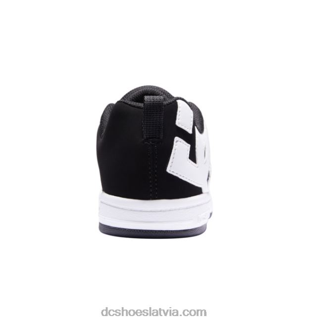 N008N568 bērnu laukuma grafiķa apavi melns balts DC Shoes