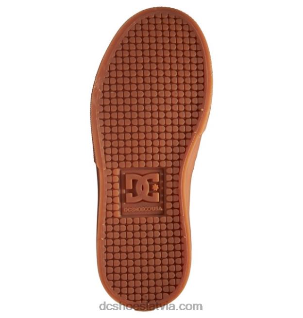 N008N515 bērnu kalis vulc mid-top kurpes melns/gumija DC Shoes