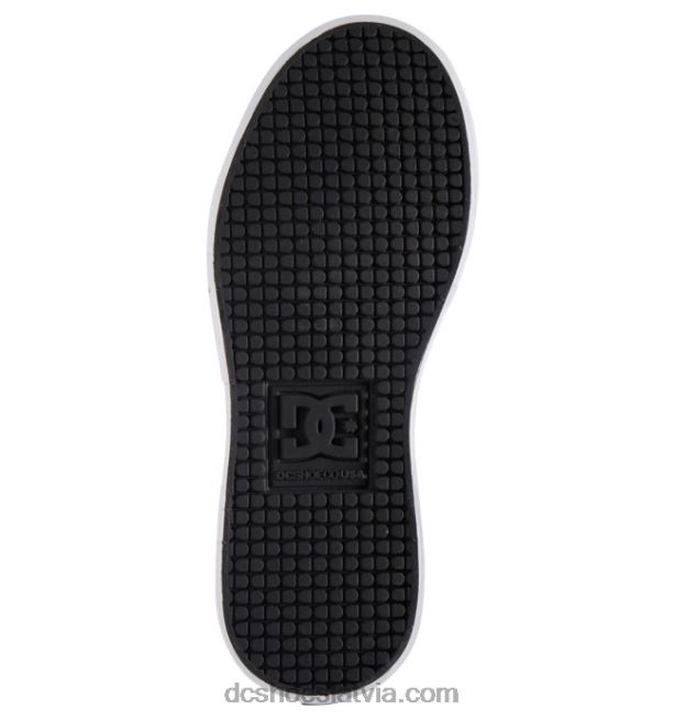 N008N516 bērnu kalis vulc mid-top kurpes melns balts DC Shoes