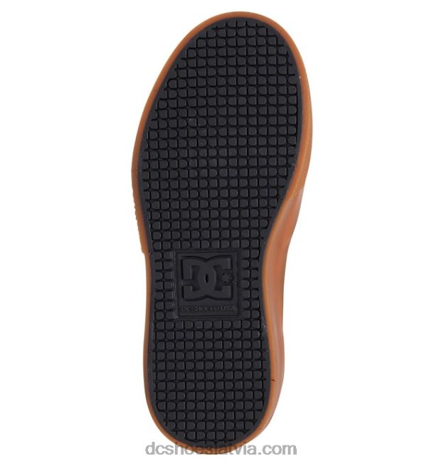 N008N558 bērnu kalis vulc kurpes melns/gumija DC Shoes