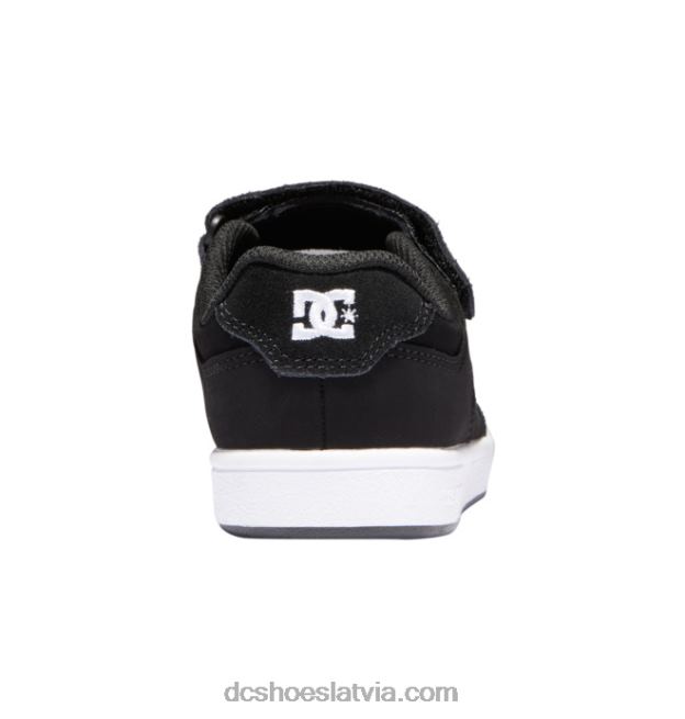 N008N554 bērnu manteca 4 elastīgas mežģīņu kurpes melns balts DC Shoes