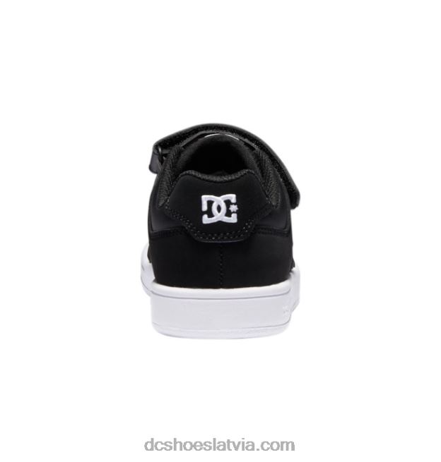 N008N572 bērnu manteca 4 elastīgas mežģīņu kurpes melns balts DC Shoes