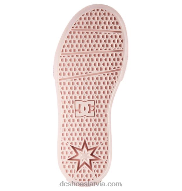 N008N512 bērnu rokas velcro apavi gaiši rozā DC Shoes