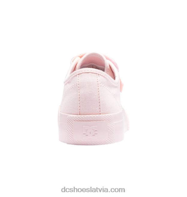 N008N512 bērnu rokas velcro apavi gaiši rozā DC Shoes