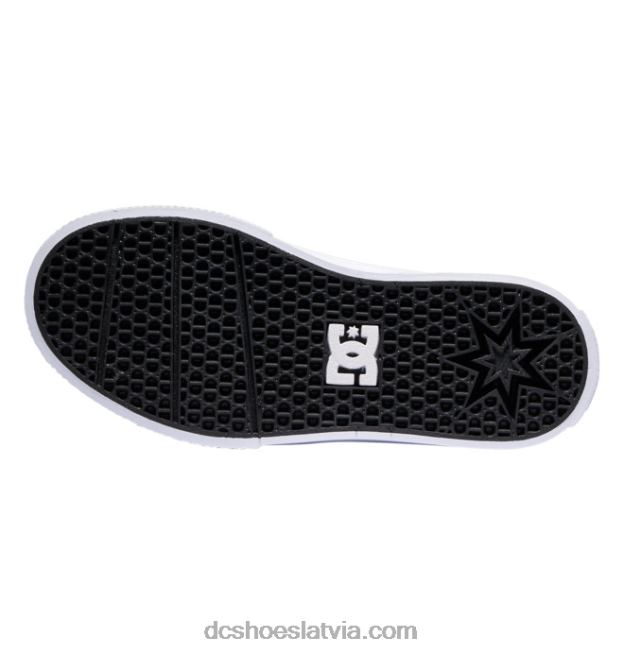 N008N534 bērnu rokasgrāmata v apavi melna/balta apdruka DC Shoes