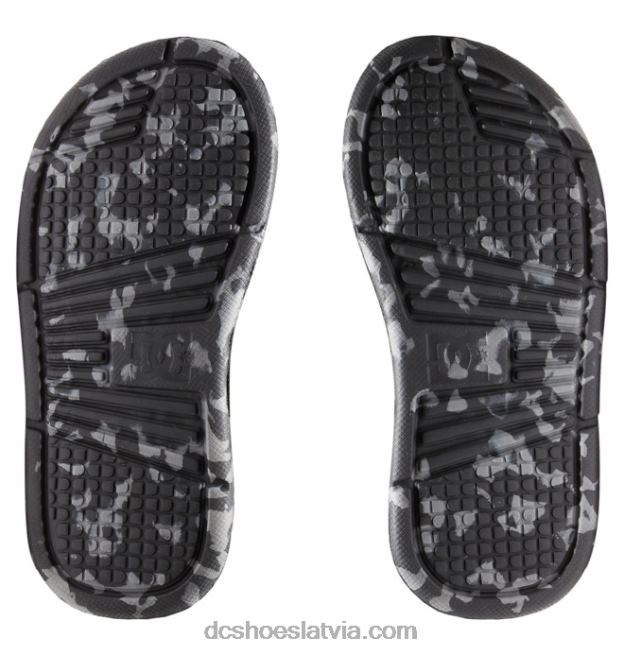 N008N507 bērnu bolsa slidkalniņi melns/pelēks DC Shoes