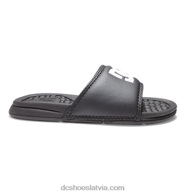 N008N536 bolsa - sandales zēniem melns balts DC Shoes