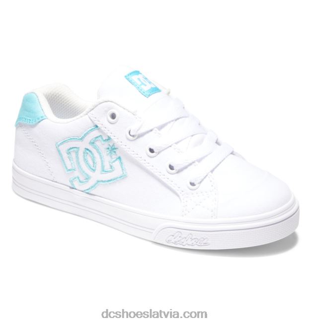N008N505 bērnu chelsea apavi baltā/piparmētru žulka DC Shoes