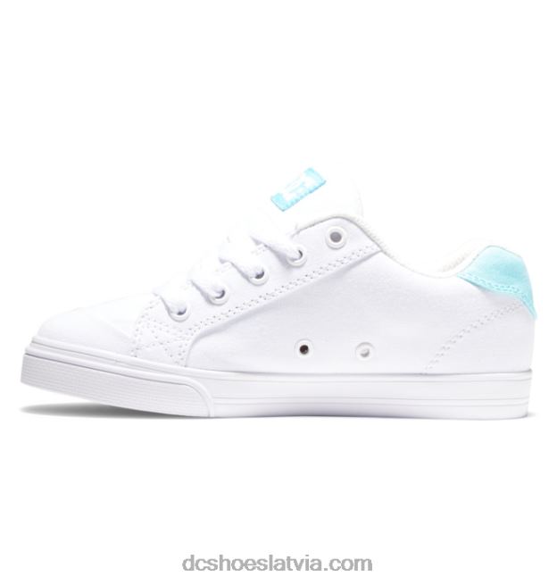 N008N505 bērnu chelsea apavi baltā/piparmētru žulka DC Shoes