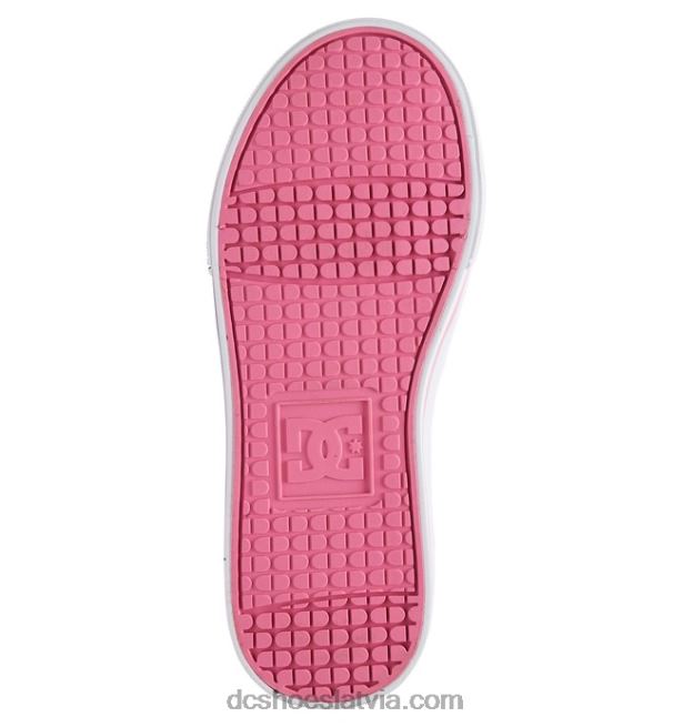 N008N506 bērnu chelsea audekla kurpes melns/rozā DC Shoes