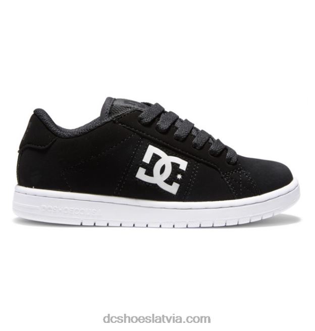 N008N514 bērnu uzbrucēju kurpes melns balts DC Shoes