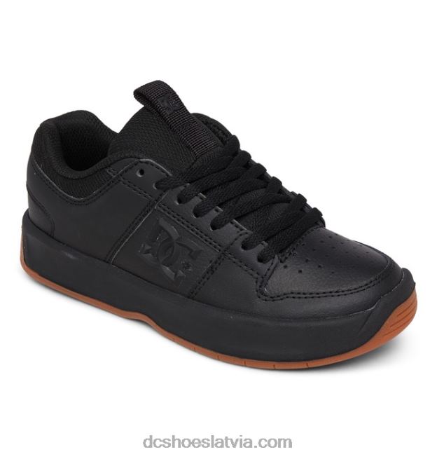 N008N521 bērnu lūša zero kurpes melns/gumija DC Shoes