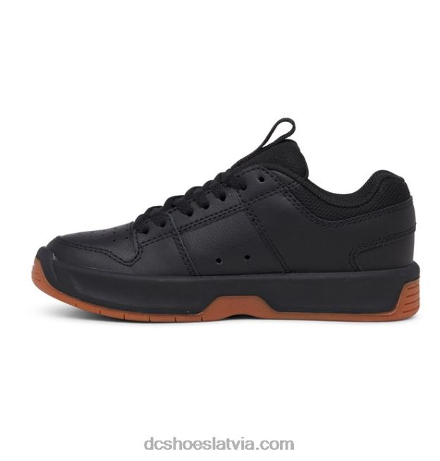 N008N521 bērnu lūša zero kurpes melns/gumija DC Shoes