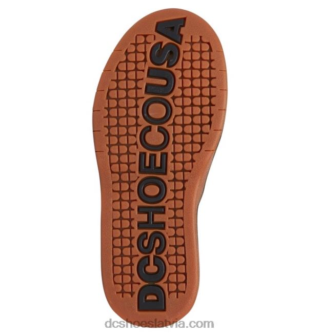 N008N521 bērnu lūša zero kurpes melns/gumija DC Shoes