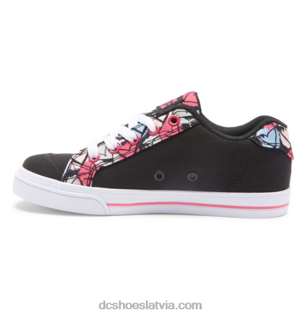 N008N530 bērnu chelsea apavi melns/multi DC Shoes