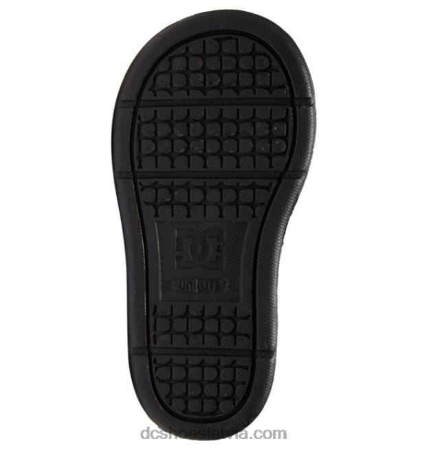 N008N547 toddler tīras hi high kurpes melns balts DC Shoes