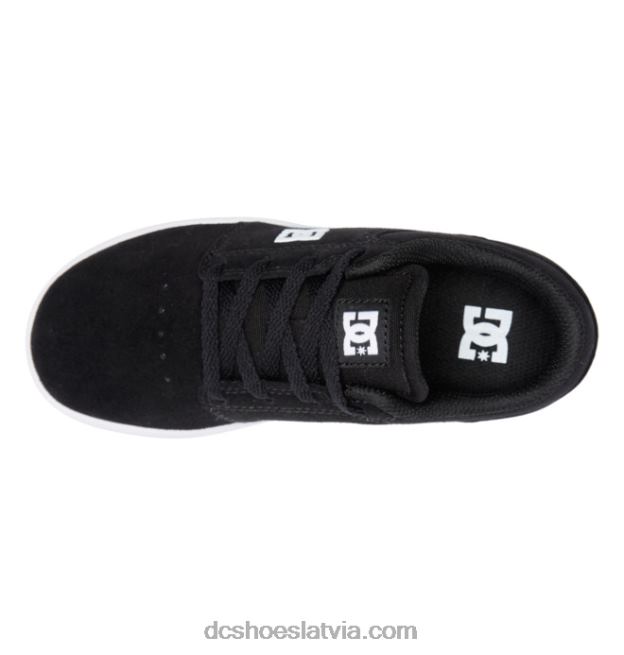 N008N559 bērnu krīze 2 kurpes melns balts DC Shoes