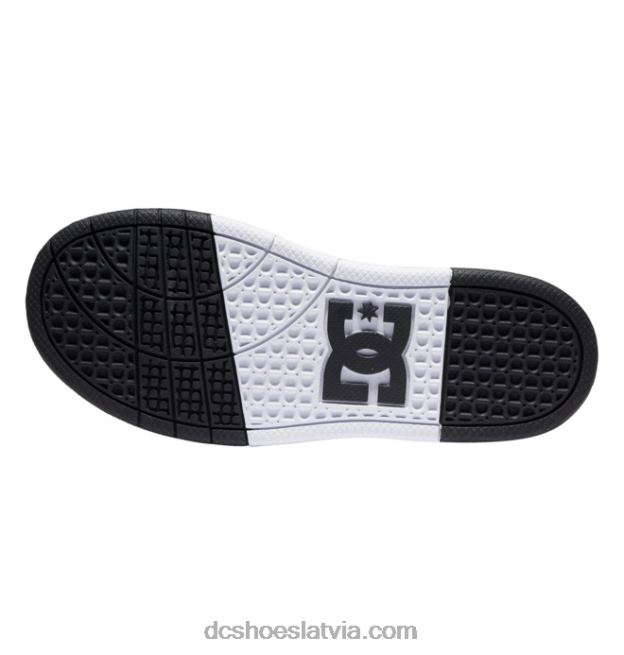 N008N559 bērnu krīze 2 kurpes melns balts DC Shoes