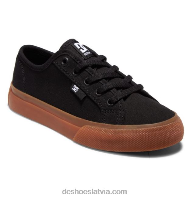 N008N560 bērnu manuālie apavi melns/gumija DC Shoes