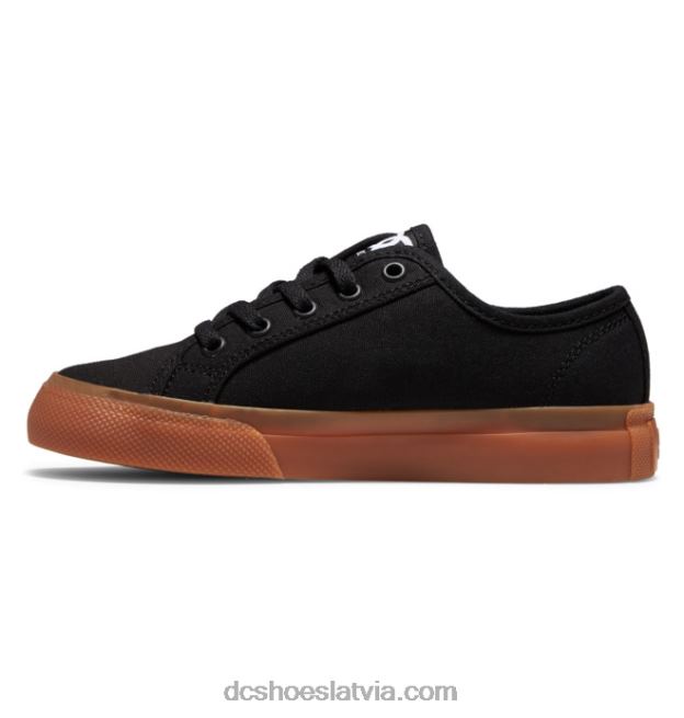 N008N560 bērnu manuālie apavi melns/gumija DC Shoes