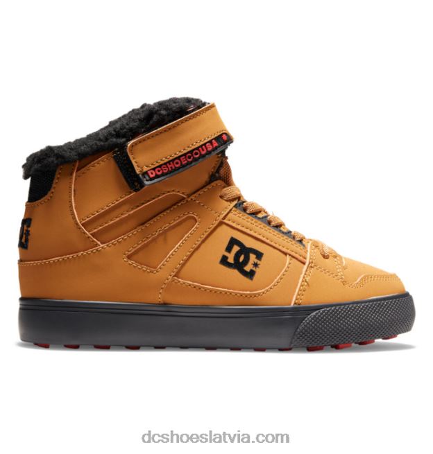 N008N510 tīri ziemas apavi bērniem kvieši/melnie DC Shoes