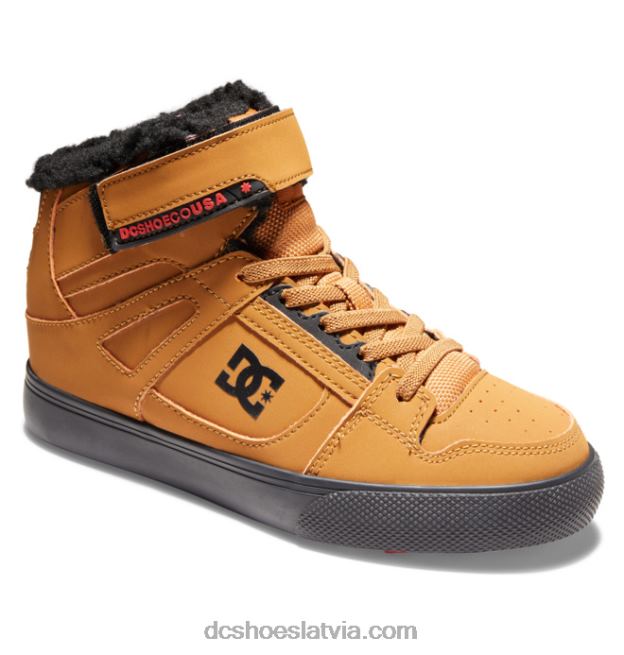 N008N510 tīri ziemas apavi bērniem kvieši/melnie DC Shoes