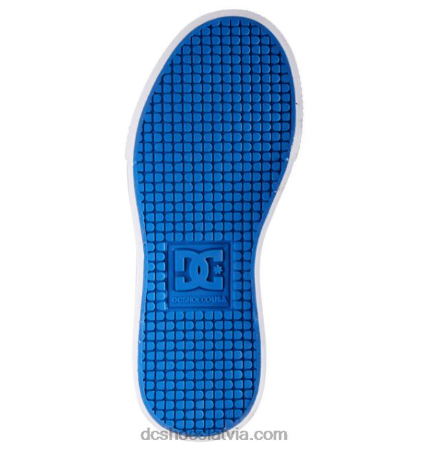 N008N513 Bērnu tīri, elastīgi mežģīņu apavi ar augstu augšdaļu melns/zils/sarkans DC Shoes