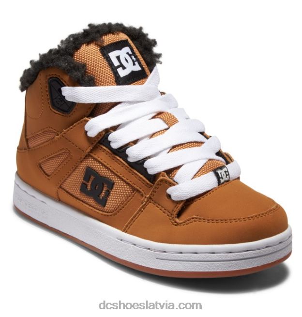 N008N520 tīri ziemas apavi bērniem brūns/kvieši DC Shoes