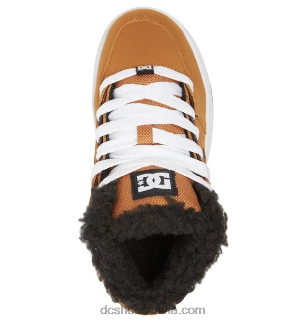 N008N520 tīri ziemas apavi bērniem brūns/kvieši DC Shoes