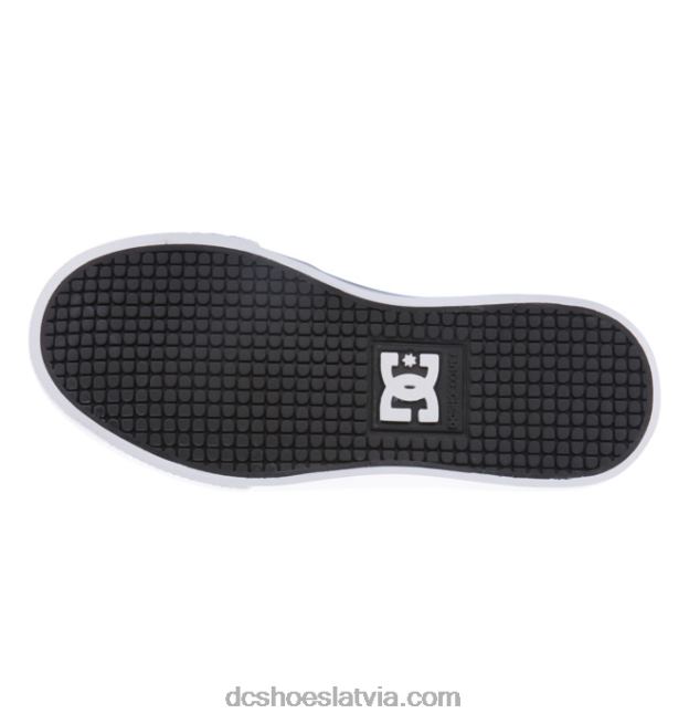 N008N533 Bērnu tīri, elastīgi mežģīņu apavi ar augstu augšdaļu melns/zils/zaļš DC Shoes