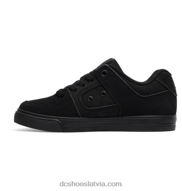 N008N540 pure - apavi zēniem melns/pirātu melns DC Shoes