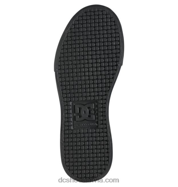 N008N543 Bērnu tīri, elastīgi mežģīņu apavi ar augstu augšdaļu melns DC Shoes