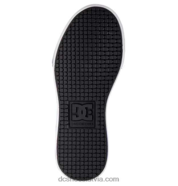 N008N556 tīri bērnu apavi ar vidu melns balts DC Shoes