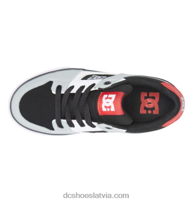 N008N563 pure - apavi zēniem melns/pelēks DC Shoes