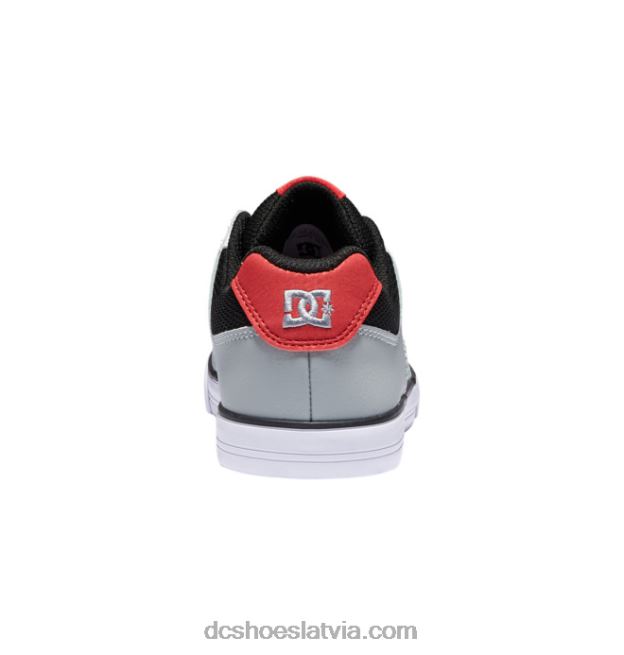 N008N563 pure - apavi zēniem melns/pelēks DC Shoes