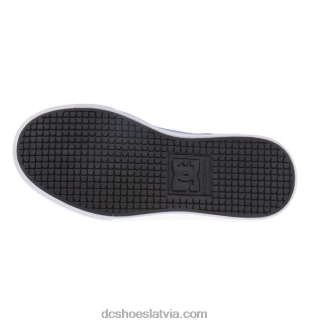 N008N570 tīri elastīgi - uzvelkami apavi zēniem balts/melns/zils DC Shoes
