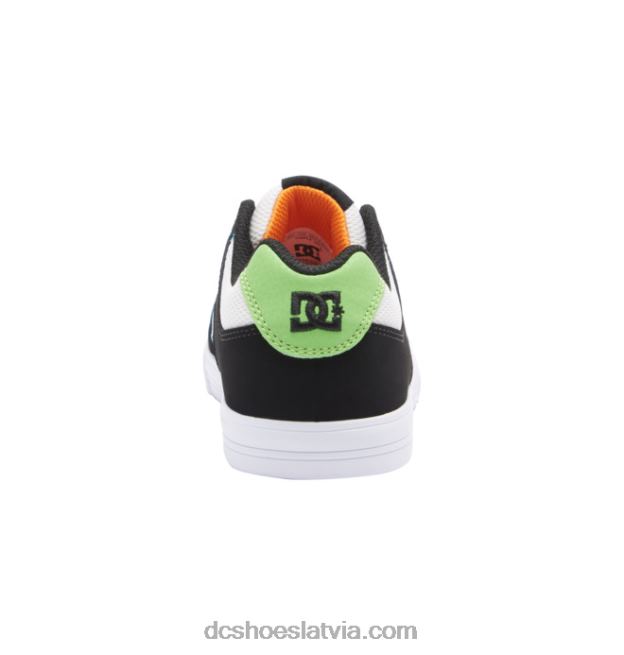 N008N570 tīri elastīgi - uzvelkami apavi zēniem balts/melns/zils DC Shoes