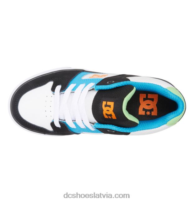N008N571 tīri bērnu apavi ar vidu melns/balts/zils DC Shoes