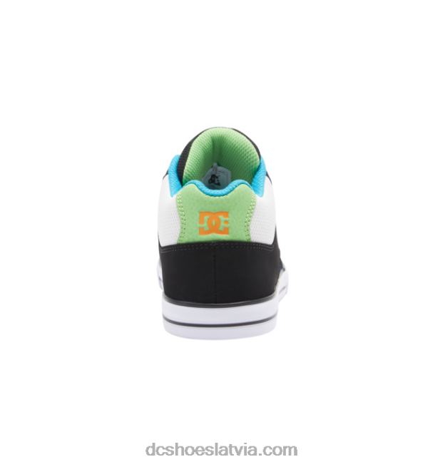 N008N571 tīri bērnu apavi ar vidu melns/balts/zils DC Shoes