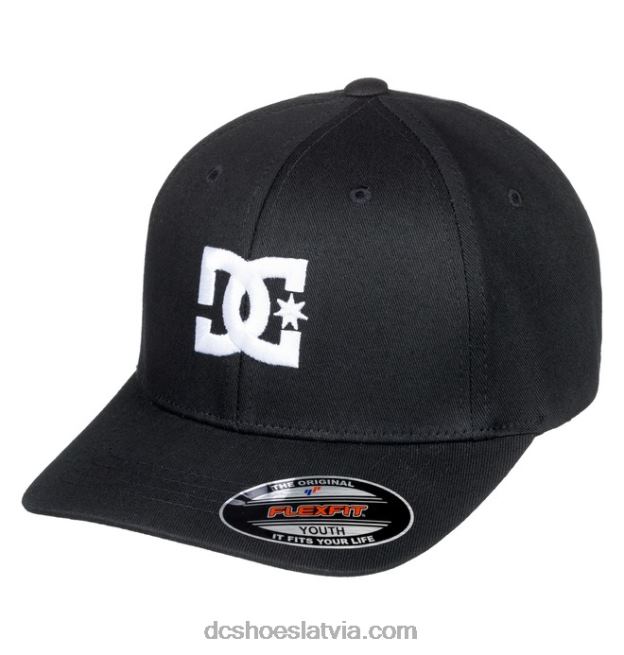 N008N551 zēnu cepure star flexfit cepure melns DC Shoes