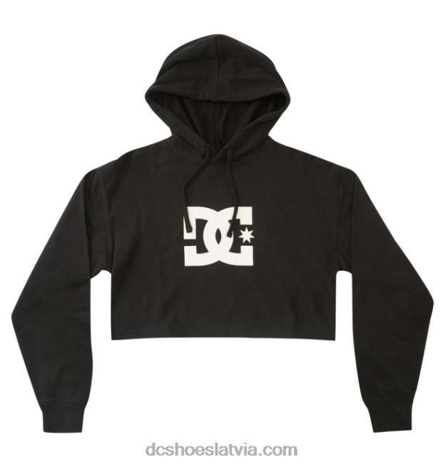 N008N481 sieviešu līdzstrāvas apgriezts kapuci 2 melns DC Shoes