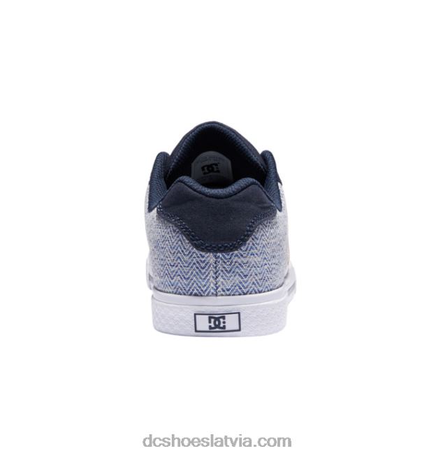 N008N444 sieviešu Chelsea kurpes zils/balts DC Shoes