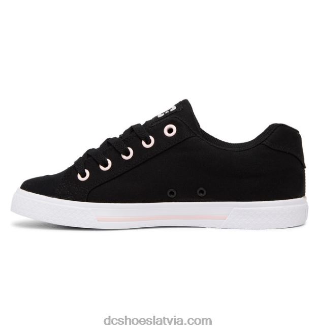 N008N446 sieviešu Chelsea kurpes melns/rozā DC Shoes