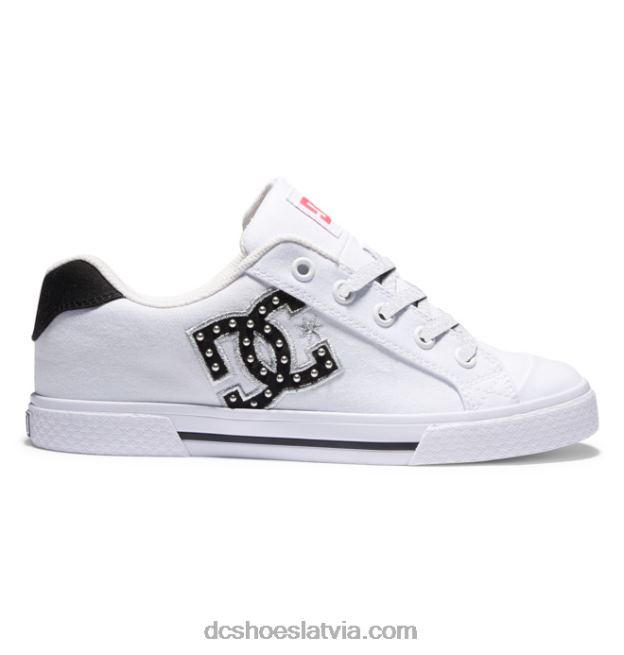 N008N452 sieviešu Chelsea kurpes balts/zebra DC Shoes