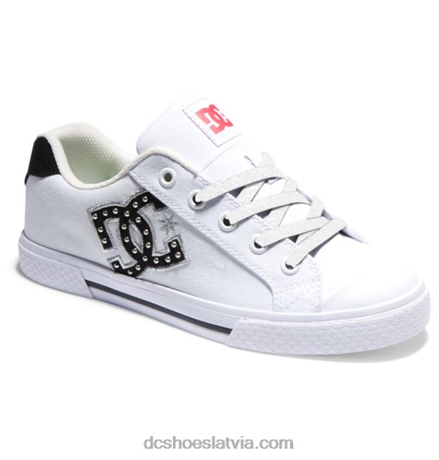 N008N452 sieviešu Chelsea kurpes balts/zebra DC Shoes