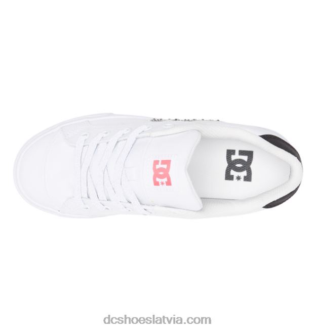N008N452 sieviešu Chelsea kurpes balts/zebra DC Shoes